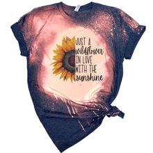 Load image into Gallery viewer, Just A Wildflower In Love With Sunshine w/ Sunflower