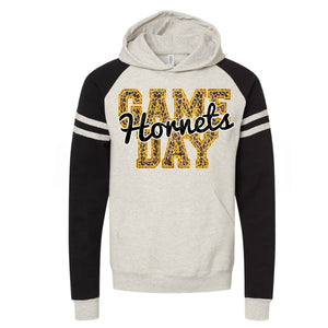 Hornets Game Day w/ Black & Gold Leopard Print - 13 Color Options