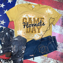 Load image into Gallery viewer, Hornets Game Day w/ Black &amp; Gold Leopard Print - 13 Color Options