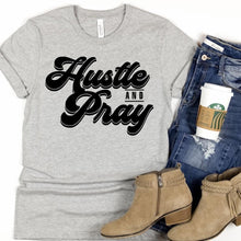 Load image into Gallery viewer, Hustle &amp; Pray - Black Ink