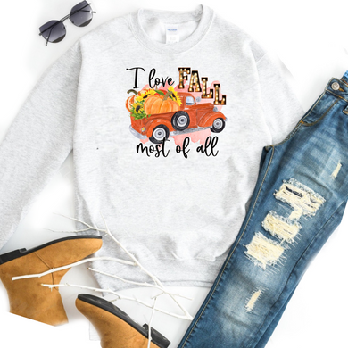 I Love Fall Most of All w/ Old Truck