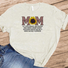 Load image into Gallery viewer, Mom Definition - w/ Sunflower and Pink Leopard