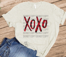 Load image into Gallery viewer, XOXO - Plaid - Valentines
