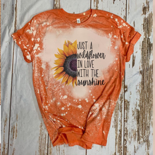 Load image into Gallery viewer, Just A Wildflower In Love With Sunshine w/ Sunflower