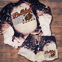 Load image into Gallery viewer, Bulldog Nation w/ Football - Orange &amp; Black Text - 15 Color Options