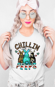 Chillin' With My Peeps w/ Multi Pattern Bunnies