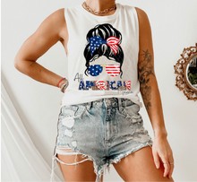 Load image into Gallery viewer, All American Mama w/ Mom Bun