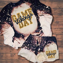 Load image into Gallery viewer, Vikings Game Day w/ Black &amp; Gold Leopard Print - 15 Color Options