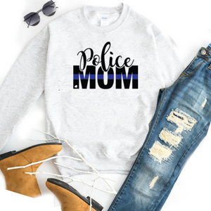 Back The Blue - Police Mom - 9 Style Options