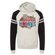 Load image into Gallery viewer, Hardin - Jefferson Hawks w/ Red &amp; Blue w/ Texas &amp; Leopard - 10 Color Options