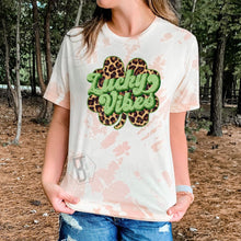 Load image into Gallery viewer, Lucky Vibes Leopard Print 4-Leaf Clover