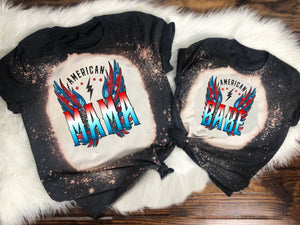 Mommy & Me Tees - American Mama & American Babe