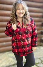 Load image into Gallery viewer, Drip Splatter/ Bottom / Sleeves - Acid Wash Flannel