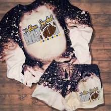 Load image into Gallery viewer, Yellow Jacket Nation w/ Football - Blue &amp; Gold Text - 15 Color Options