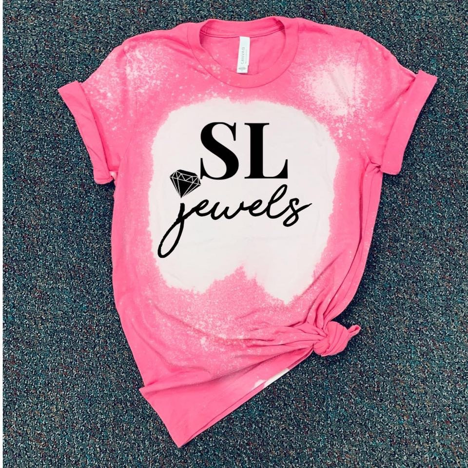 SL Jewels - Acid Wash Charity Pink