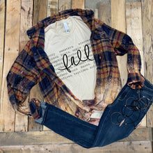 Load image into Gallery viewer, All The Fall Vibes - Cursive Fall - Black Ink