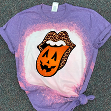 Load image into Gallery viewer, Kiss Tongue w/ Leopard &amp; Pumpkin