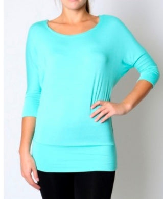 Scoop Neck - Teal