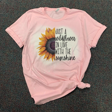 Load image into Gallery viewer, Just A Wildflower In Love With Sunshine w/ Sunflower