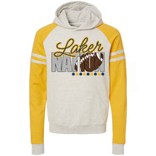 Load image into Gallery viewer, Laker Nation w/ Football - Blue &amp; Gold Text - 15 Color Options