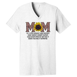 Mom Definition - w/ Sunflower and Pink Leopard
