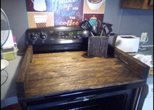 Load image into Gallery viewer, Reclaimed Barn Wood Stove Cover / Noodle Board