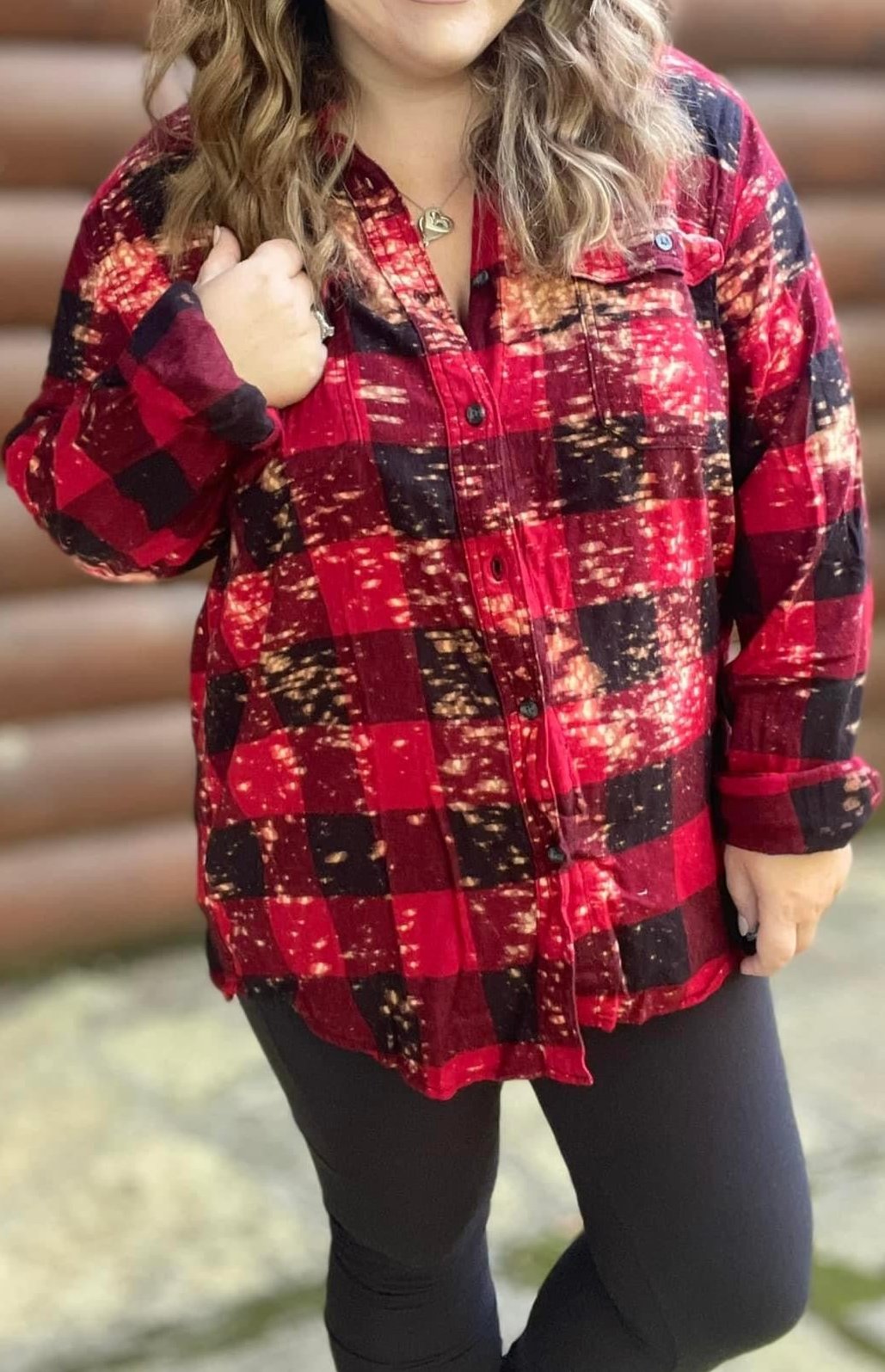 Splatter - Acid Wash Flannel