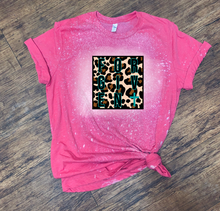 Load image into Gallery viewer, FORGIVEN w/ Teal Cross &amp; Leopard Print - T-Shirt / Sweatshirt Unisex Sizing