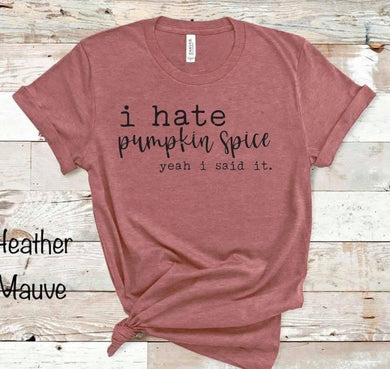 I Hate Pumpkin Spice ..... Yeah I Said It. - Black Ink