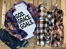 Load image into Gallery viewer, God. Grace. Goals. - Black Ink