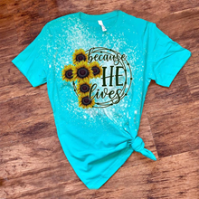 Load image into Gallery viewer, Because He Lives - Sunflower