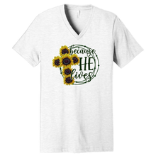Load image into Gallery viewer, Because He Lives - Sunflower