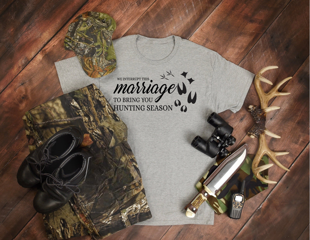 We Interrupt This Marriage To Bring You Hunting - Black Ink