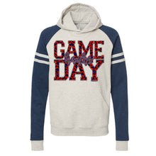 Load image into Gallery viewer, Hawks Game Day w/ Red &amp; Blue Leopard / Text - 10 Color Options