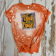 Load image into Gallery viewer, Trick or Treat w/ Purple &amp; Black Stripe &amp; Glitter Accent