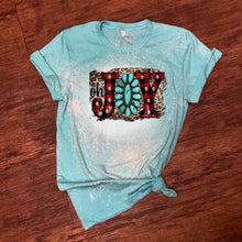 Load image into Gallery viewer, Oh Joy w/ Plaid, Turquoise Jewels, &amp; Leopard
