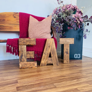 EAT - Rustic Reclaimed Barn Wood/ Wooden Sign