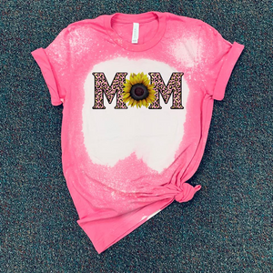Mom - w/ Sunflower and Pink Leopard