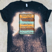 Load image into Gallery viewer, Fall Vibes - Bonfires Flannels Smores Sweaters Campfires Pumpkins