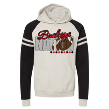 Load image into Gallery viewer, Buckeye Nation w/ Football - Red &amp; Black Text - 14 Color Options