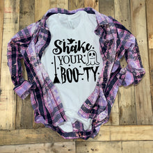 Load image into Gallery viewer, Shake You Boo-ty Halloween Tee - Black Ink