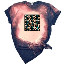 Load image into Gallery viewer, FORGIVEN w/ Teal Cross &amp; Leopard Print - T-Shirt / Sweatshirt Unisex Sizing