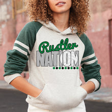 Load image into Gallery viewer, Rustler Nation w/ Volleyball - Green &amp; Black Text - 14 Color Options
