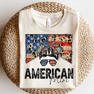 American Mama / Mini - American Flag & Leopard Print - 11 Style Options