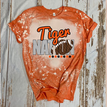 Load image into Gallery viewer, Tiger Nation w/ Football - Orange &amp; Black Text - 13 Color Options