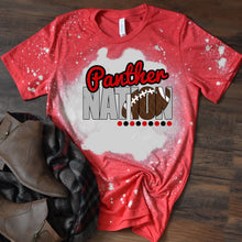 Load image into Gallery viewer, Panther Nation w/ Football - Red &amp; Black Text - 14 Color Options