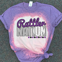 Load image into Gallery viewer, Rattler Nation w/ Volleyball - Purple &amp; Black Text - 12 Color Options