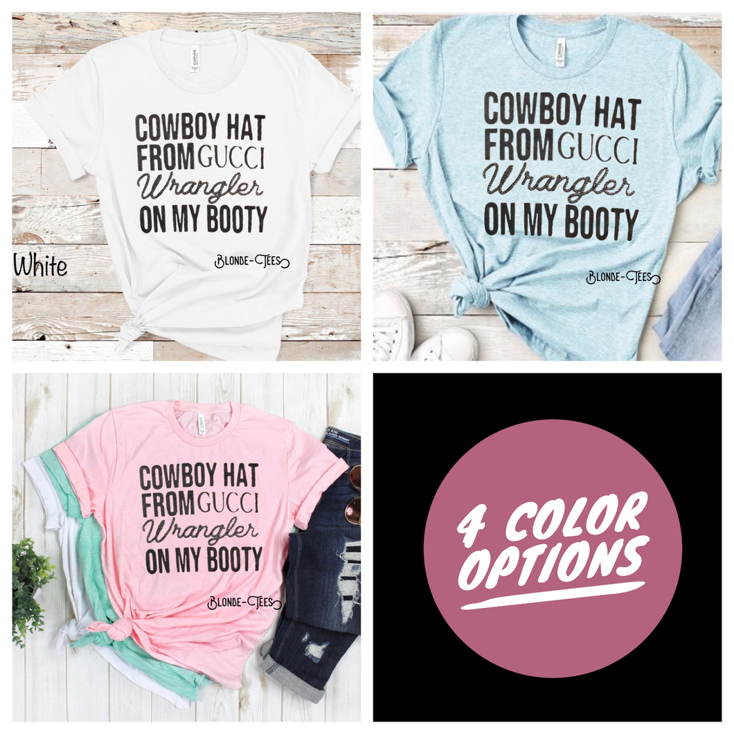 Cowboy Hat from Gucci Wrangler On my Booty Shipping BT