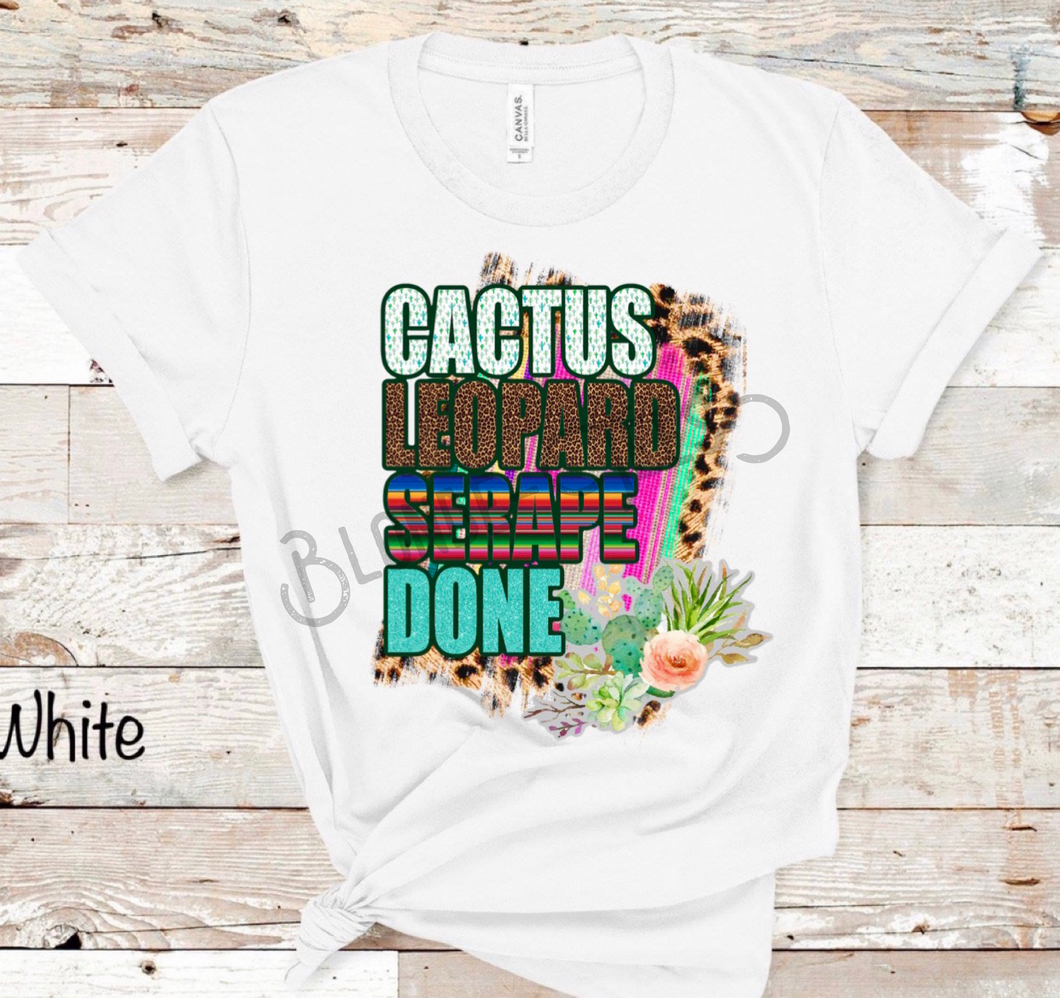 Cactus Leopard Serape Done