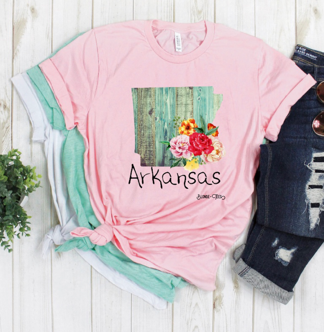 Arkansas - Light Pink